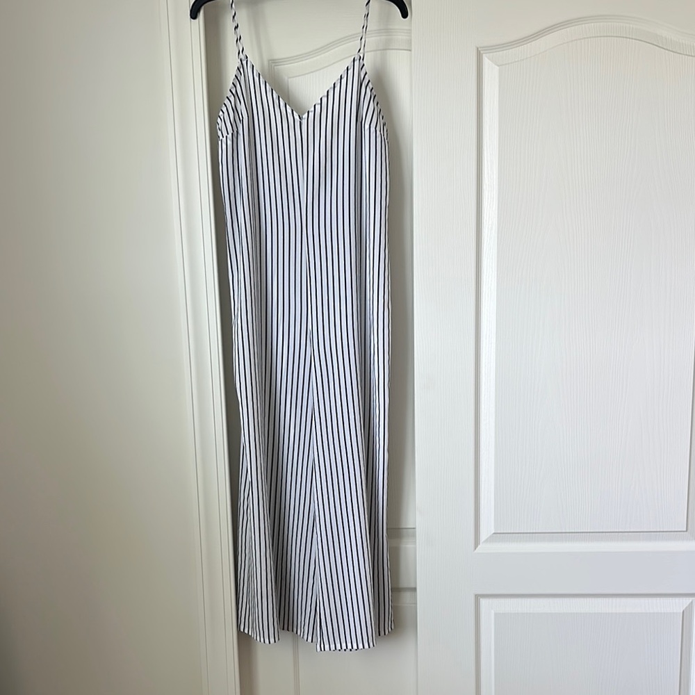 House of Harlow 1960 Black and White Striped Dress